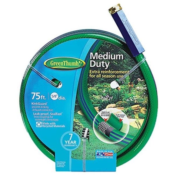 Teknor-Apex Teknor-Apex 669133 Green Thumb; 0.625 in. x 75 ft. Nylon Garden Hose 669133